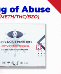 IS NAPZA TEST / DRUG ABUSE MULTI TEST 5 PANEL (THC/MOP/AMP/METH/BZO)
