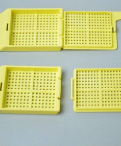 Kaset Penyematan Jaringan Bahan Habis Pakai Patologi Biopsi Laboratorium