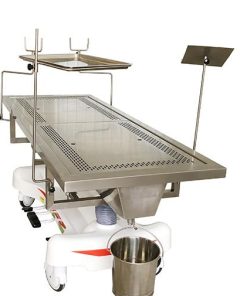 Meja Pembalseman Peralatan Pemakaman Hidraulik yang Dapat Disesuaikan