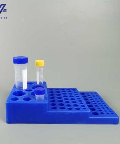 Rak Tabung Uji Tangga Multifungsi Tabung Centrifuge Laboratorium 82 Sumur