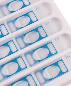 Baki Plastik Slide Buram Adhesi Mikroskop Murah