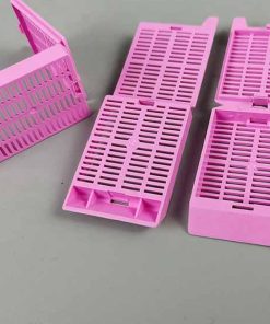 Kaset Penyematan Jaringan Sekali Pakai Medis Laboratorium