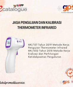 Kalibrasi Thermometer Infrared GPS-KAL-105 Bersertifikat