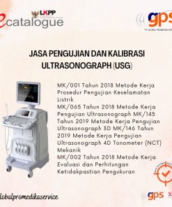 Jasa Pengujian dan/atau Kalibrasi Ultrasonograph / USG 4D GPS-KAL-115