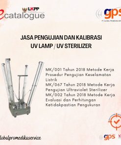 Jasa Pengujian dan/atau Kalibrasi Ultraviolet Sterilizer / UV Sterilizer / UV Lamp GPS-KAL-117