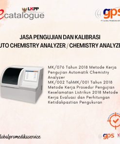 Jasa Pengujian dan/atau Kalibrasi Auto Chemistry Analyzer / Chemistry Analyzer GPS-KAL-138