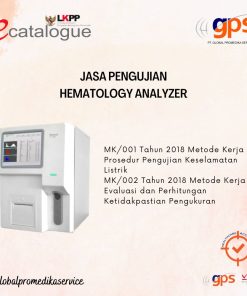 Jasa Pengujian Hematology Analyzer GPS-KAL(UJI)-146