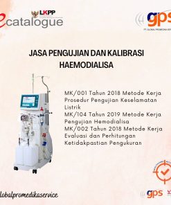 Jasa Kalibrasi Mesin Hemodialisa GPS-KAL-055 Tersertifikat KAN