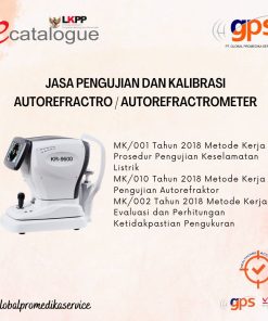 Jasa Pengujian dan/atau Kalibrasi Autorefrakto / Autorefraktometer GPS-KAL-012