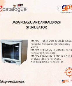 Kalibrasi Sterilisator GPS-KAL-094 Bersertifikat KAN