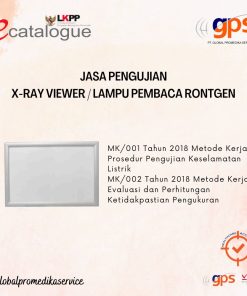 Jasa Pengujian X-Ray Viewer / Lampu Pembaca Rontgen GPS-KAL(UJI)-157