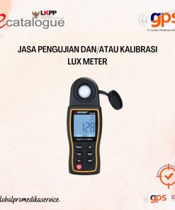 Jasa Pengujian Lux Meter GPS-KAL-163