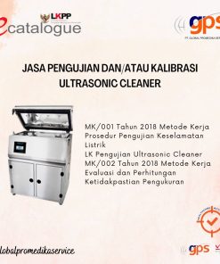 Jasa Pengujian dan/atau Kalibrasi Ultrasonic Cleaner GPS-KAL-174