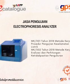 Jasa Pengujian Electrophoresis Analyzer / Electrophoresa Analyzer GPS-KAL(UJI)-179