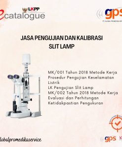 Jasa Pengujian dan/atau Kalibrasi Slit Lamp GPS-KAL-155