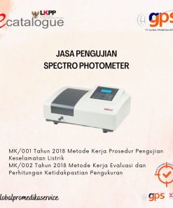 Jasa Pengujian Spectro Photometer GPS-KAL(UJI)-152