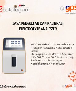 Kalibrasi Elektrolyte Analyzer GPS-KAL-144 | Bersertifikat KAN
