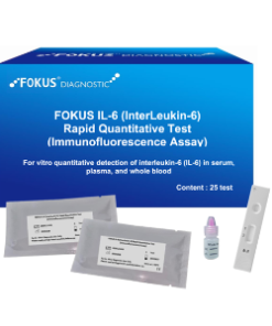 FOKUS IL-6 (Interleukin- 6) Rapid Quantitative Test (Immunofluorescence Assay)