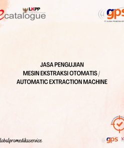 Jasa Pengujian Keselamatan Listrik Mesin Ekstraksi GPS-ESA-032