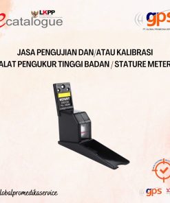 Jasa Pengujian dan/atau Kalibrasi Alat Pengukur Tinggi Badan / Stature Meter GPS-KAL-187