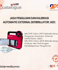 Jasa Pengujian dan/atau Kalibrasi Automatic External Defibrillator / AED GPS-KAL-013