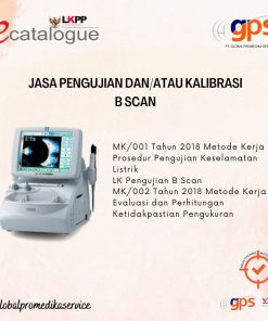 Jasa Pengujian dan/atau Kalibrasi B Scan GPS-KAL-014