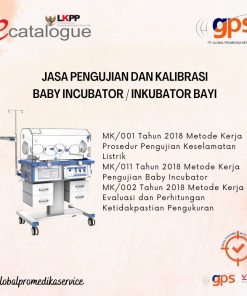 Jasa Pengujian dan/atau Kalibrasi Baby Incubator / Infant Incubator / Incubator Bayi GPS-KAL-015