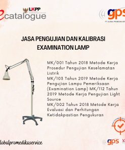 Kalibrasi Lampu Pemeriksaan GPS-KAL-052 | Bersertifikat KAN