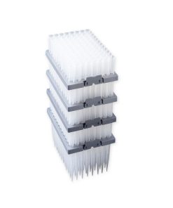 Corning® DeckWorks 1000 µL Pipet Tips (max working volume 1250 µL); Graduated; Reload Starter Kit; Natural; Nonsterile; Polypropylene; 96 Tips/Deck; 8 Reloads/Pack; 1 Pack/Case; 768 Tips/Pack; 768 Tips/Case and 8 Empty Racks/Case 3 |