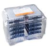 Corning® DeckWorks 1 - 300 µL Pipet Tips; Graduated;Reload Starter Kit;Natural;Nonsterile; Polypropylene; 96 Tips/Deck; 10 Decks/Pack; 960 Tips/Pack;1 Pack/Case and 10 Empty Racks/Case 1 |