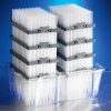 Corning® DeckWorks 1000 µL (maximum working volume 1250 µL) Pipet Tips; Graduated; Reload System; Natural; Nonsterile; Polypropylene; 96 Tips/Deck; 8 Decks/Pack; 4 Packs/Case 1 |