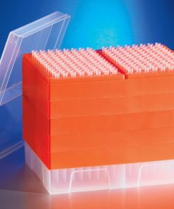Corning® DeckWorks 0.1 - 10 µL Pipet Tip Station; Graduated; Nonsterile; Polypropylene; 192 Tips/Layer; 5 Layers/Pack; 5 Packs/Case