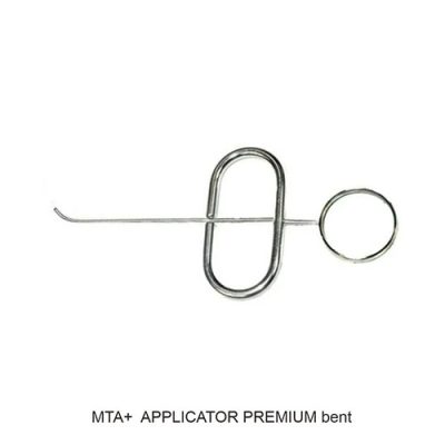 BENT DENTAL TOOL FOR HANDLING AND APPLICATION OF MTA+