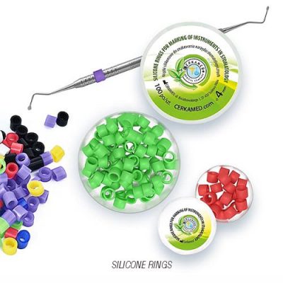 SILICONE RINGS FOR MARKING OF INSTRUMENTS IN STOMATOLOGY