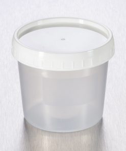 Corning® Gosselin™ Conical Container; 200 mL; PP; White Screw Cap; Assembled; 200/Case