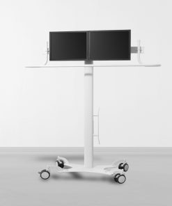 GE Mavig Double LCD Monitor Cart (MD70-2)