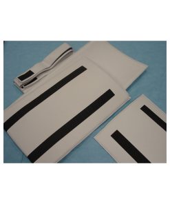 GE MILLENIUM TABLE AND EXTENDER PADS AND STRAPS; 168x43x1.3 + 48x43x1.3CM; 4 ITEMS; 2 STRAPS INCLUDED