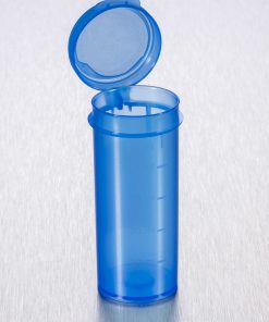 Corning® Gosselin™ Straight Container; 50 mL; Blue PP; Graduated; Blue Hinged cap; 650/Case