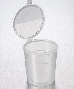 Corning® Gosselin™ Straight Container; 300 mL; PP; Graduated; Hinged Cap; 240/Case