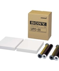 GE Sony UPC-55 A5 Color Ink and Paper (200 Sheets per pack with two ribbons)