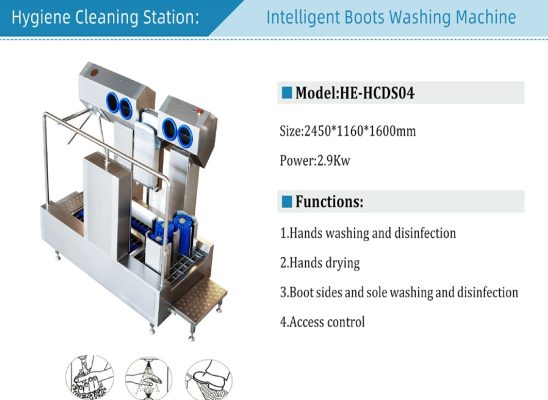 Intelligent Boots Washing Machine HE-HCDS04