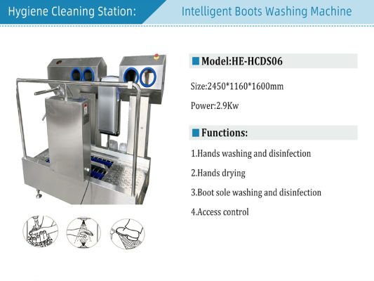 Intelligent Boots Washing Machine HE-HCDS06