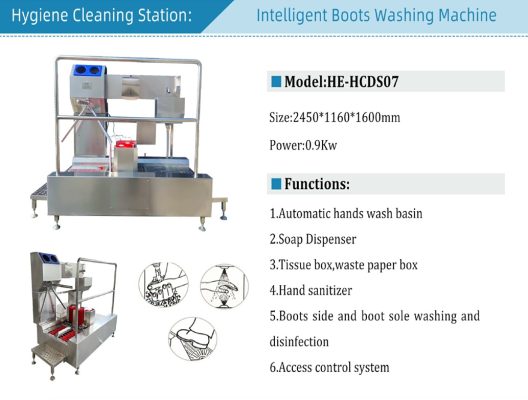 Intelligent Boots Washing Machine HE-HCDS07