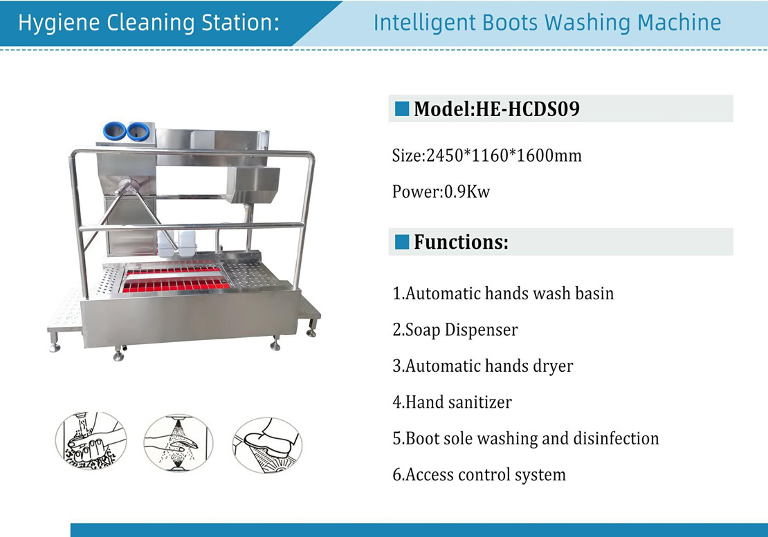 INTELLIGENT BOOTS WASHING MACHINE HE-HCDS09 1 Intelligent Boots Washing Machine HE-HCDS09