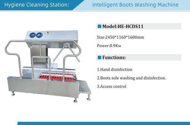 Intelligent Boots Washing Machine HE-HCDS11
