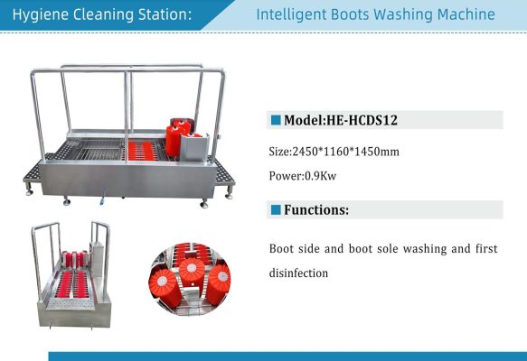 Intelligent Boots Washing Machine HE-HCDS12