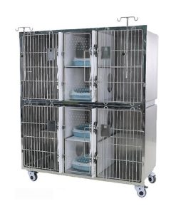 Kandang Kucing 4 Tingkat Premium PC-11 Stainless Steel