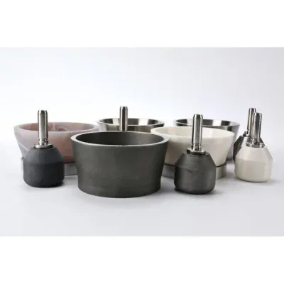 Tungsten carbide mortar and pestle