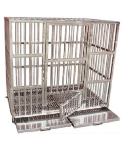 Stainless Steel Square Tube Pet Vet Cage PC-16