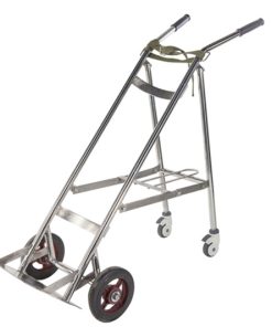 Stainless Steel Oxygen Cylinder Cart B37